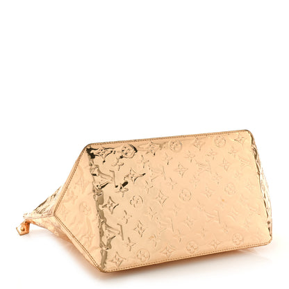 Louis Vuitton Monogram Miroir Bellevue PM Dore Gold 4 of 9