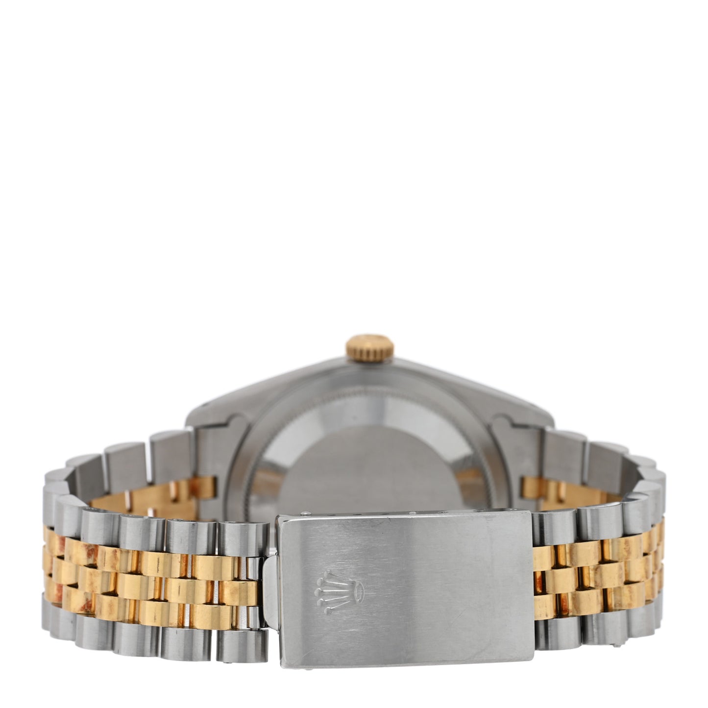 Stainless Steel 18K Yellow Gold 36mm Oyster Perpetual Datejust Watch Champagne 16233