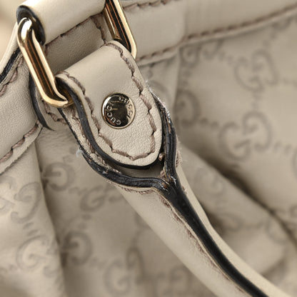 Gucci Guccissima Medium Sukey Tote Mystic White 17 of 22
