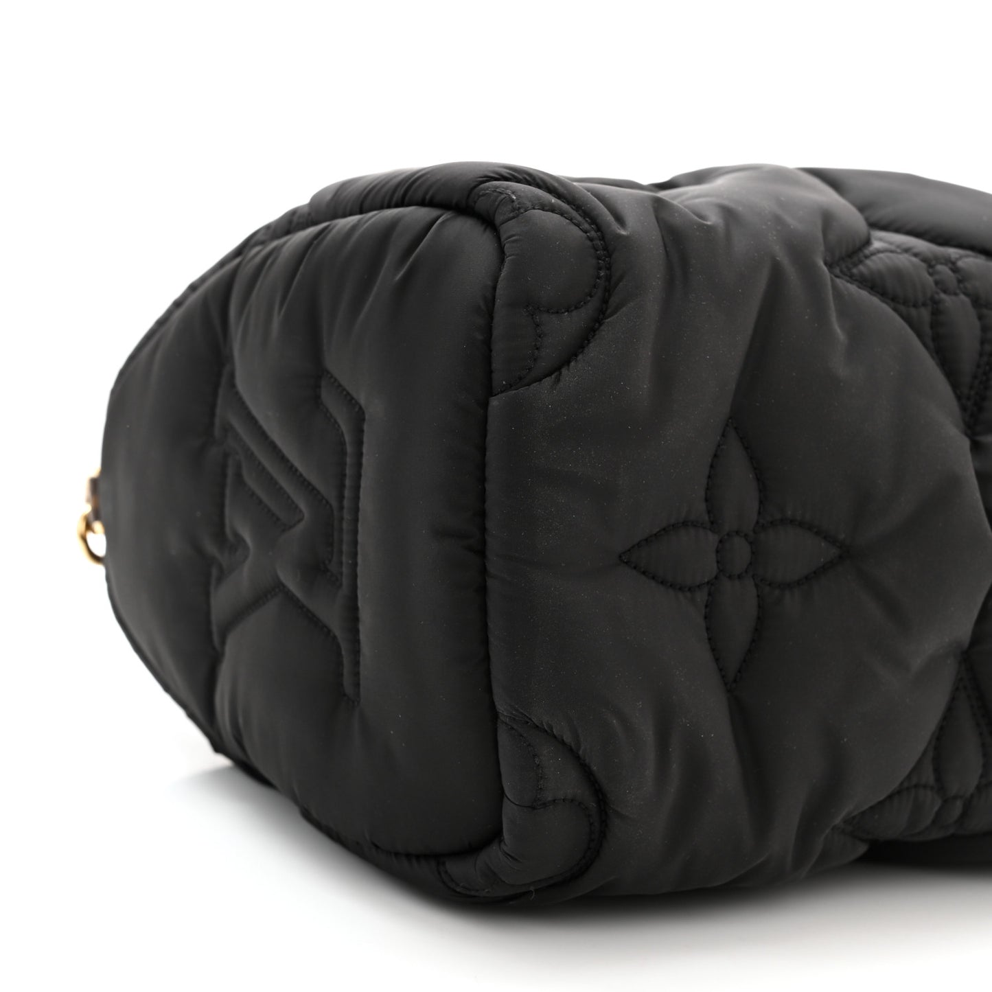 Econyl Mini Monogram Pillow Speedy Bandouliere 25 Black
