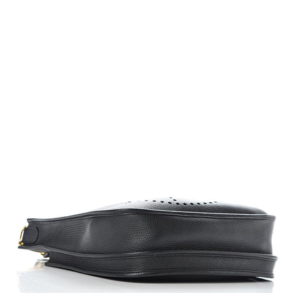 Hermes Taurillon Clemence Evelyne III PM Black 4 of 11