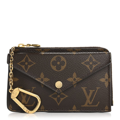 Louis Vuitton Monogram Recto Verso Card Holder Black 1 of 13