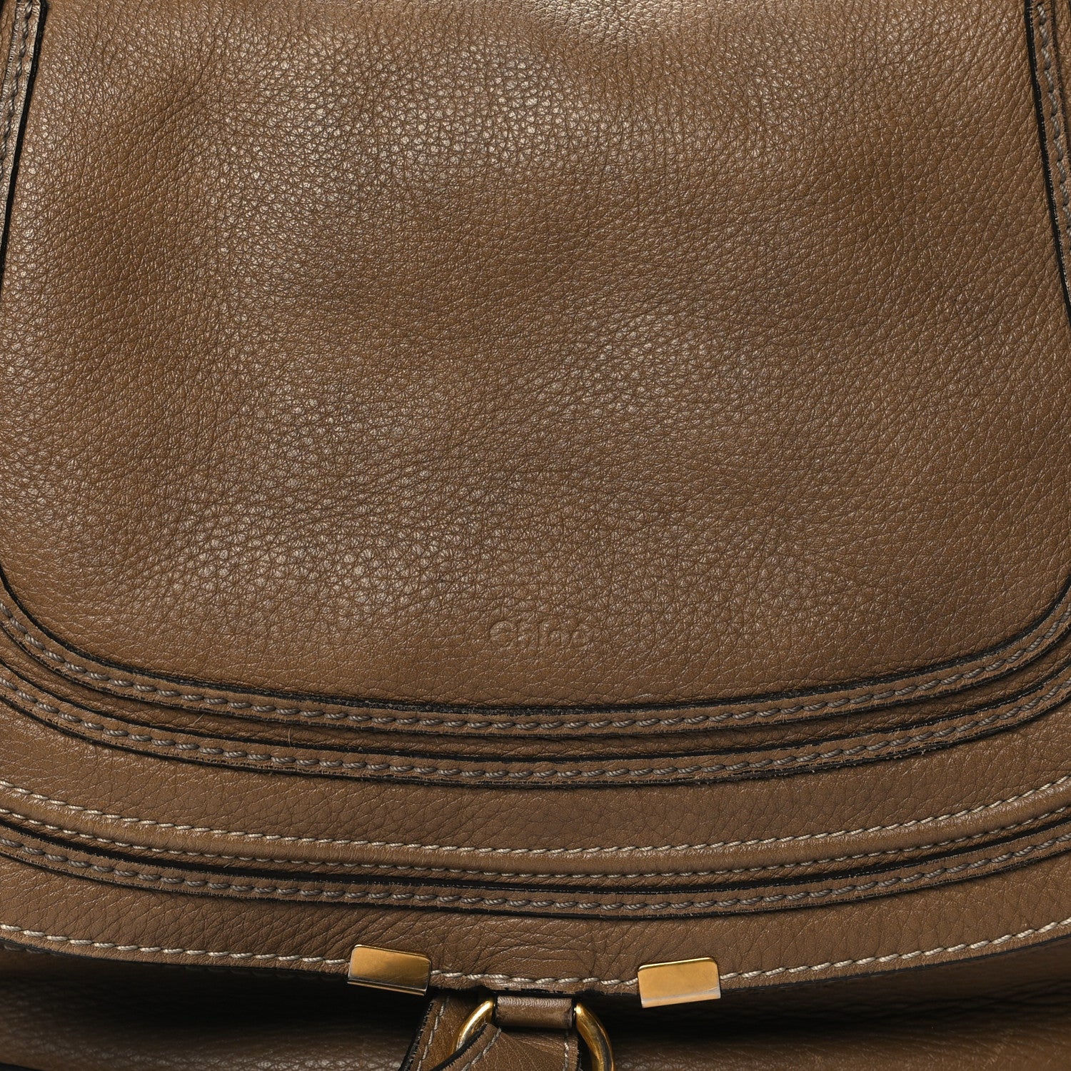 Chloe Calfskin Medium Marcie Hobo Nut 8 of 12