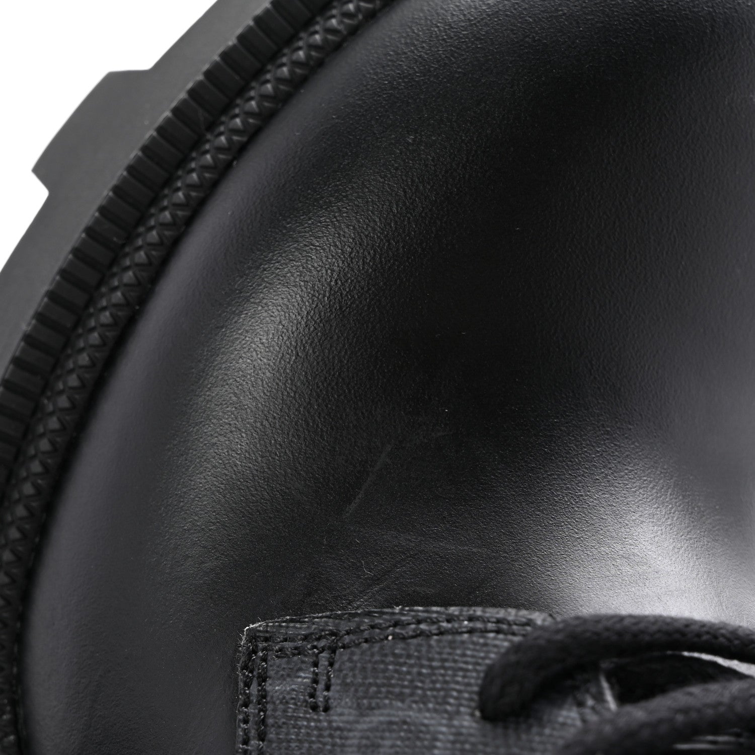 Gucci Apollo Calfskin GG Supreme Nappa Samoa Quilted Lace Up Ankle Boots 35 Black 10 of 10