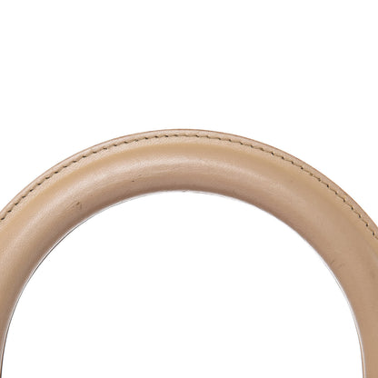 Christian Dior Lambskin Cannage Medium Lady Dior Beige 11 of 19