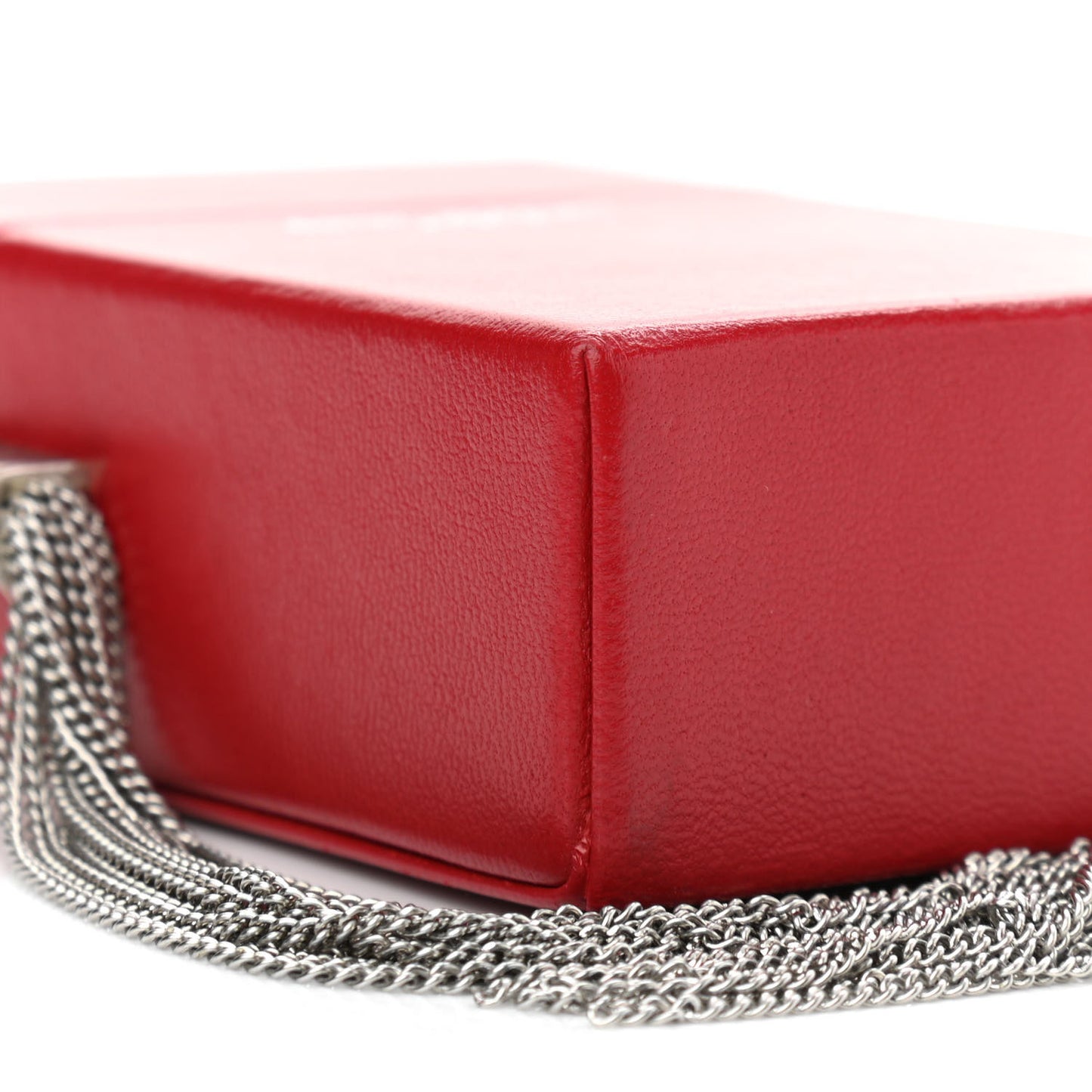 Lambskin Smoking Box Crossbody Rouge Eros