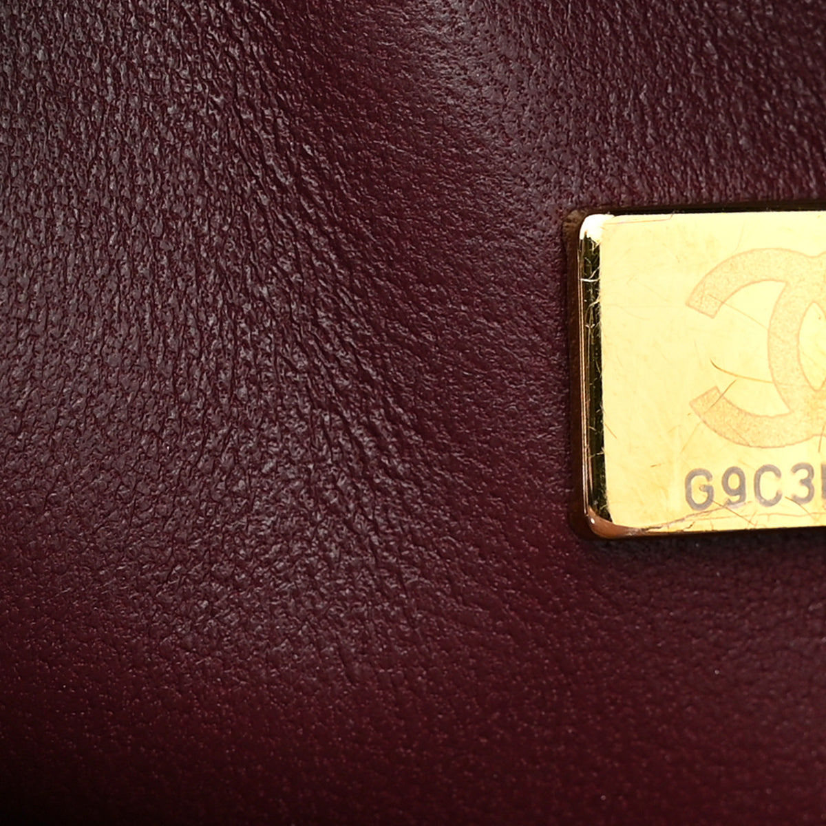 Chanel Caviar Quilted Small Double Flap Burgundy 7 of 11