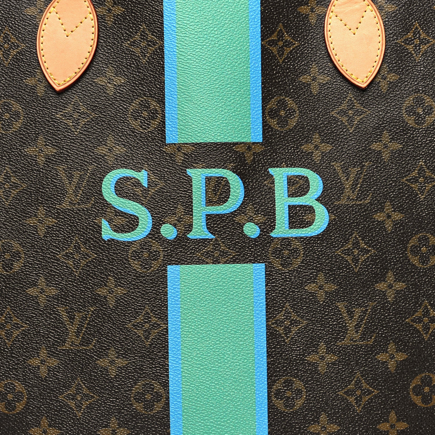 Louis Vuitton Monogram My LV Heritage Neverfull MM Blue Green 10 of 15