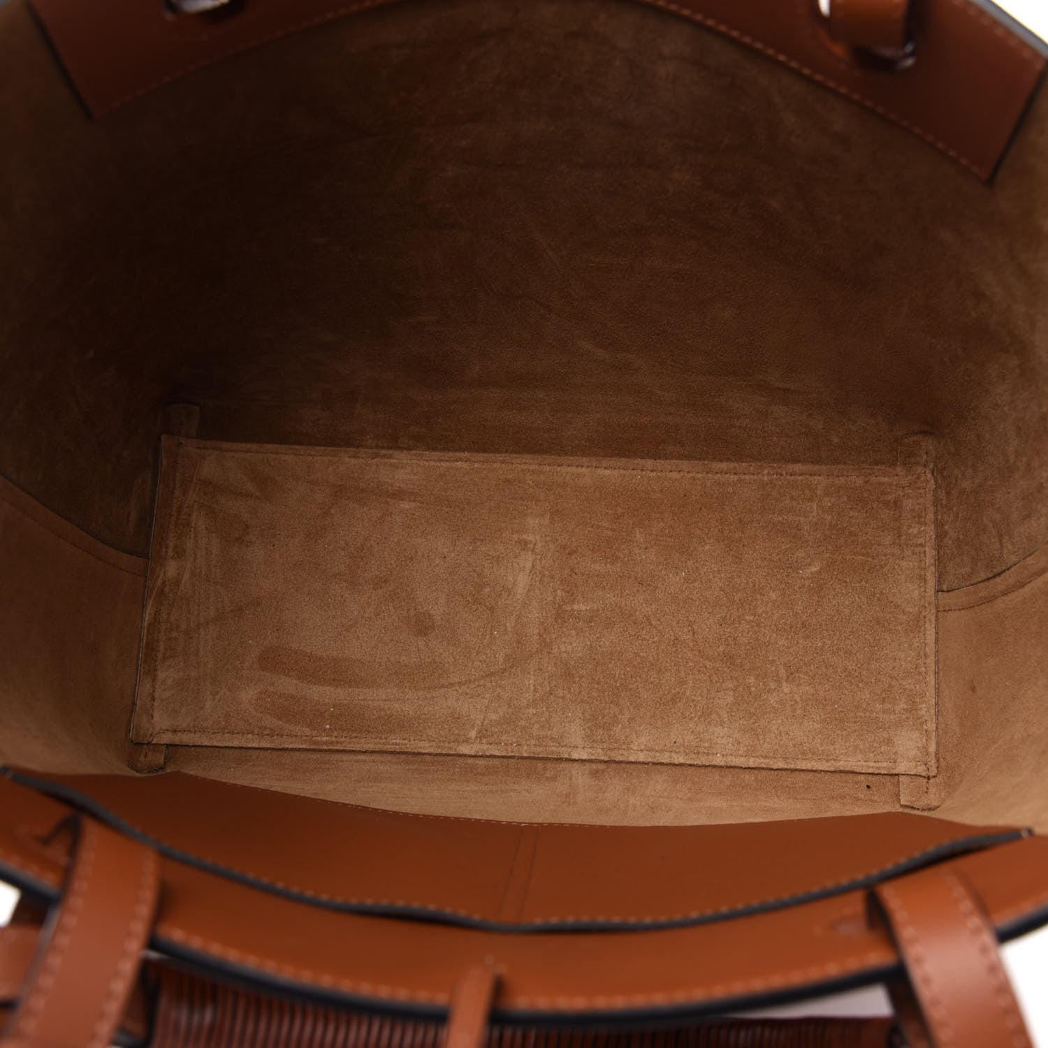 Loewe Smooth Calfskin Small Anagram Tote Tan 5 of 10