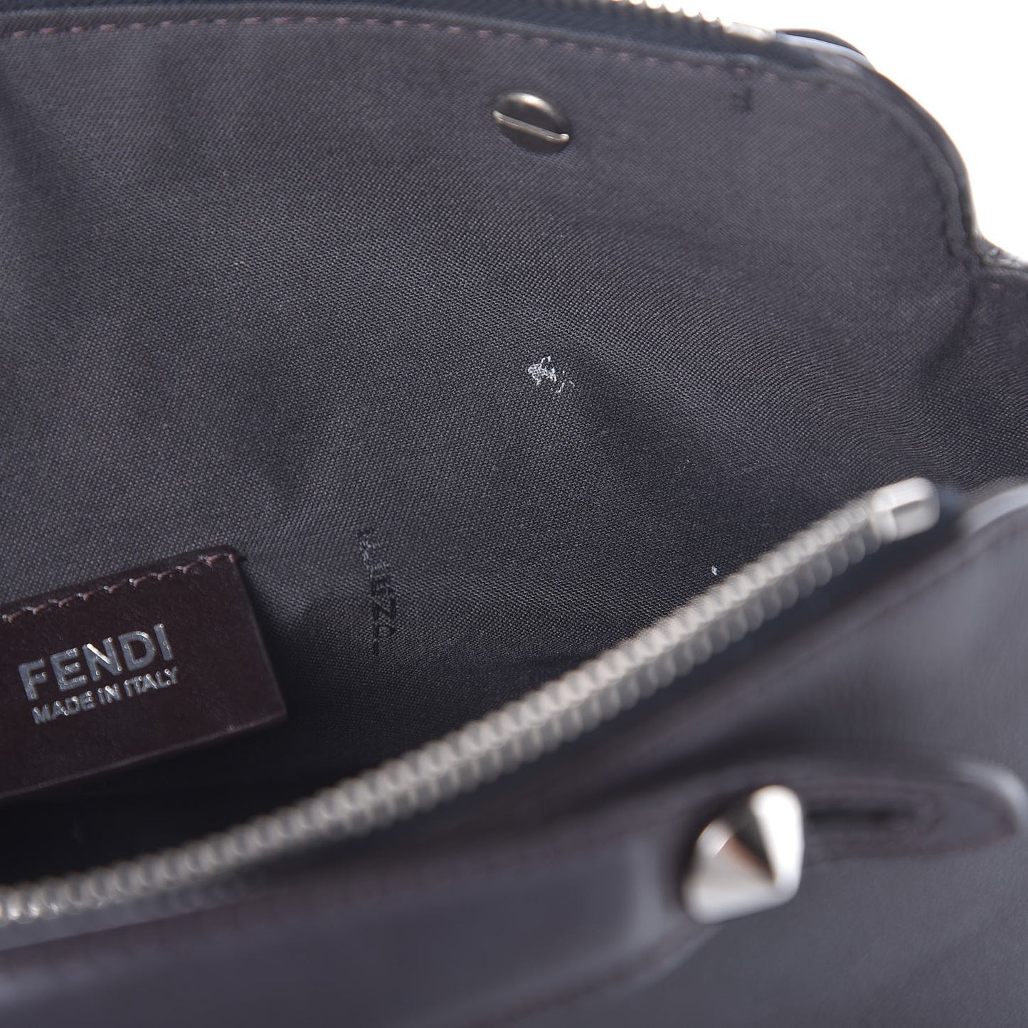 Vitello Dolce Croc Tail Medium By The Way Boston Bag Dark Brown