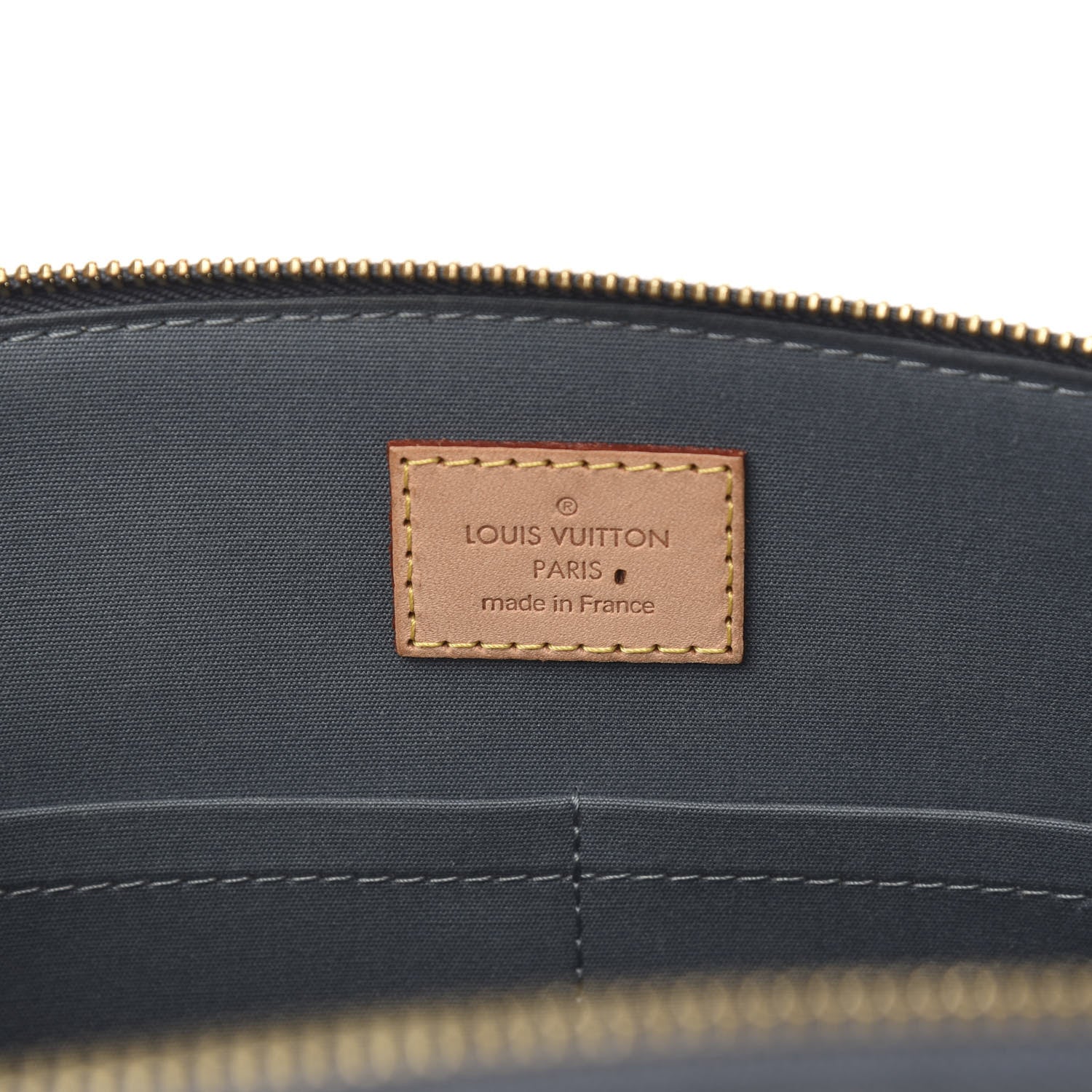 Louis Vuitton Vernis Sherwood GM Gris Art Deco 5 of 8
