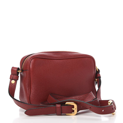 Prada Vitello Phenix Camera Bag Rubino 3 of 10