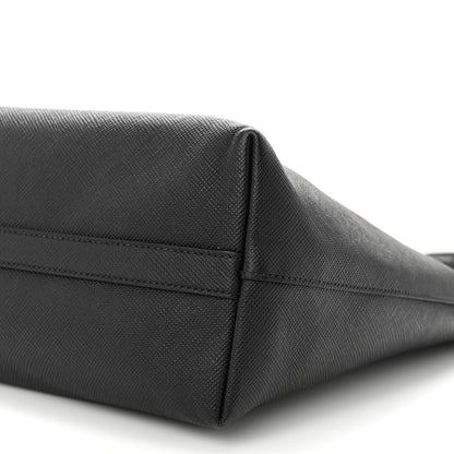 Prada Saffiano Cuir Tote Black 11 of 14