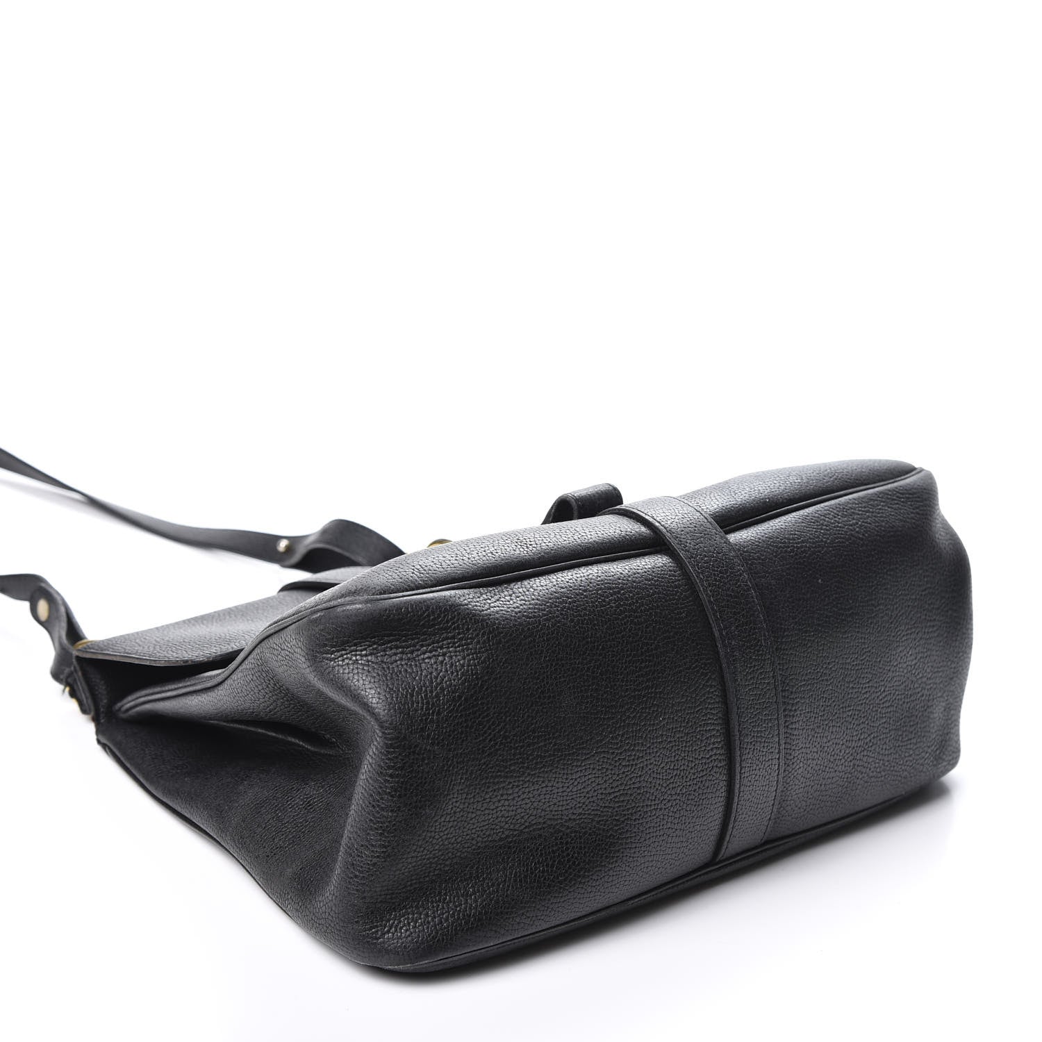 Delvaux Grained Calfskin Gin Fizz Jumping Satchel Black 3 of 9