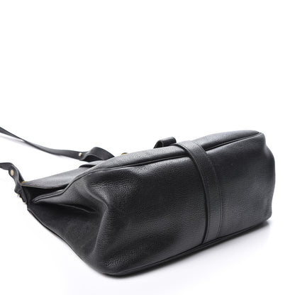 Delvaux Grained Calfskin Gin Fizz Jumping Satchel Black 3 of 9