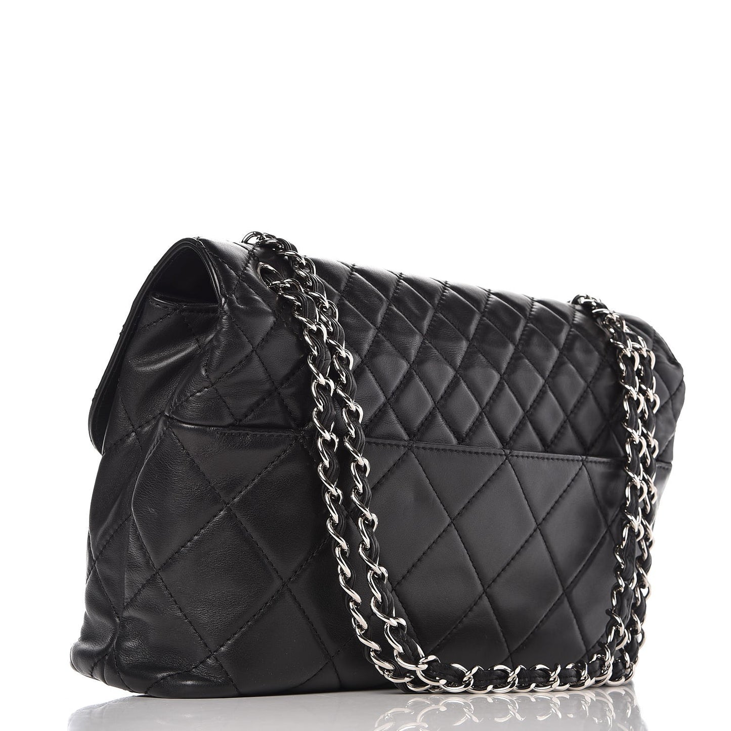 Calfskin Quilted In The Business Flap Black