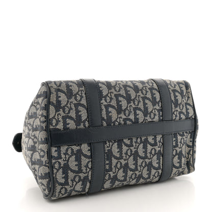 Christian Dior Monogram Boston Navy Blue 4 of 15