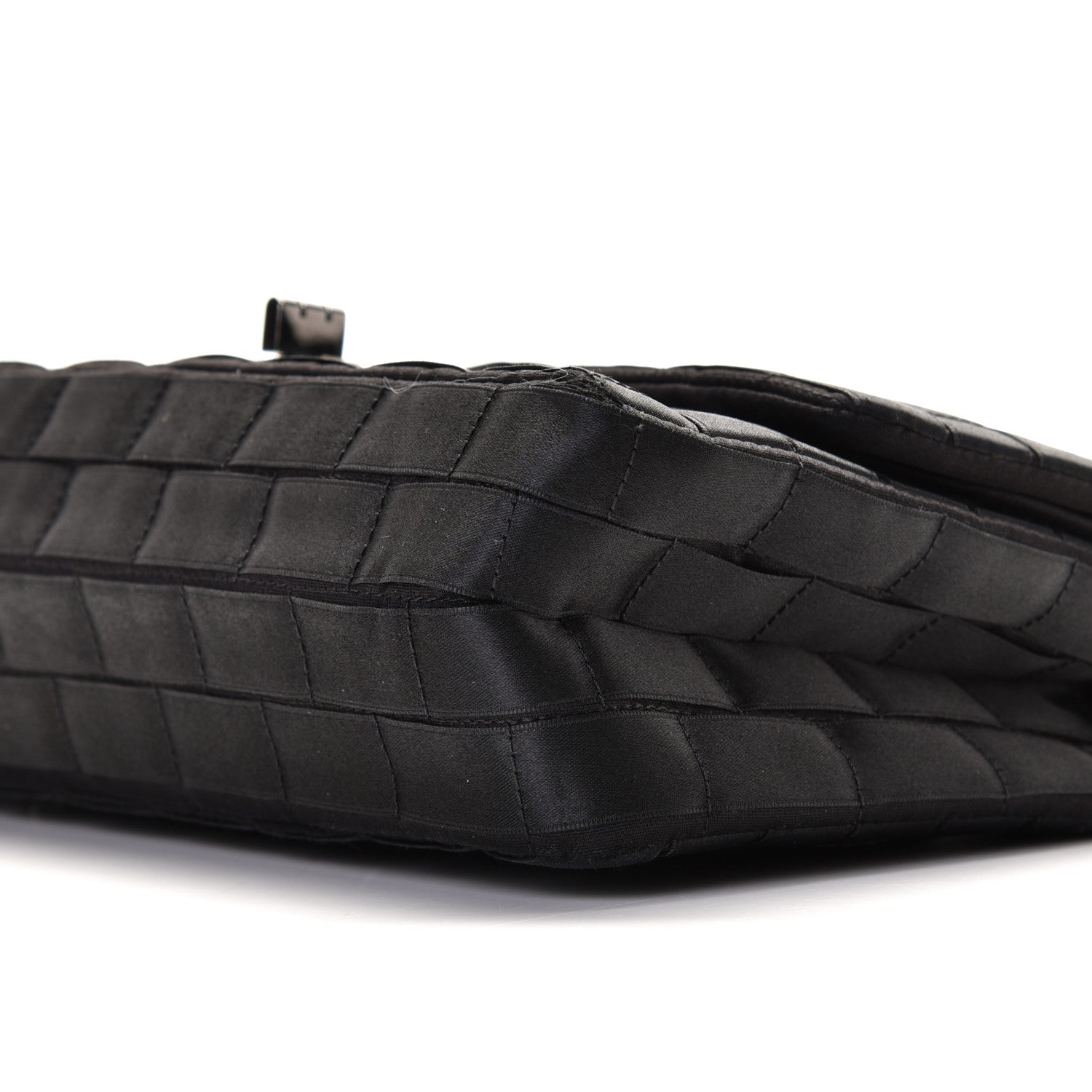 Chanel Satin Ribbon Reissue Flap Black 5 of 8