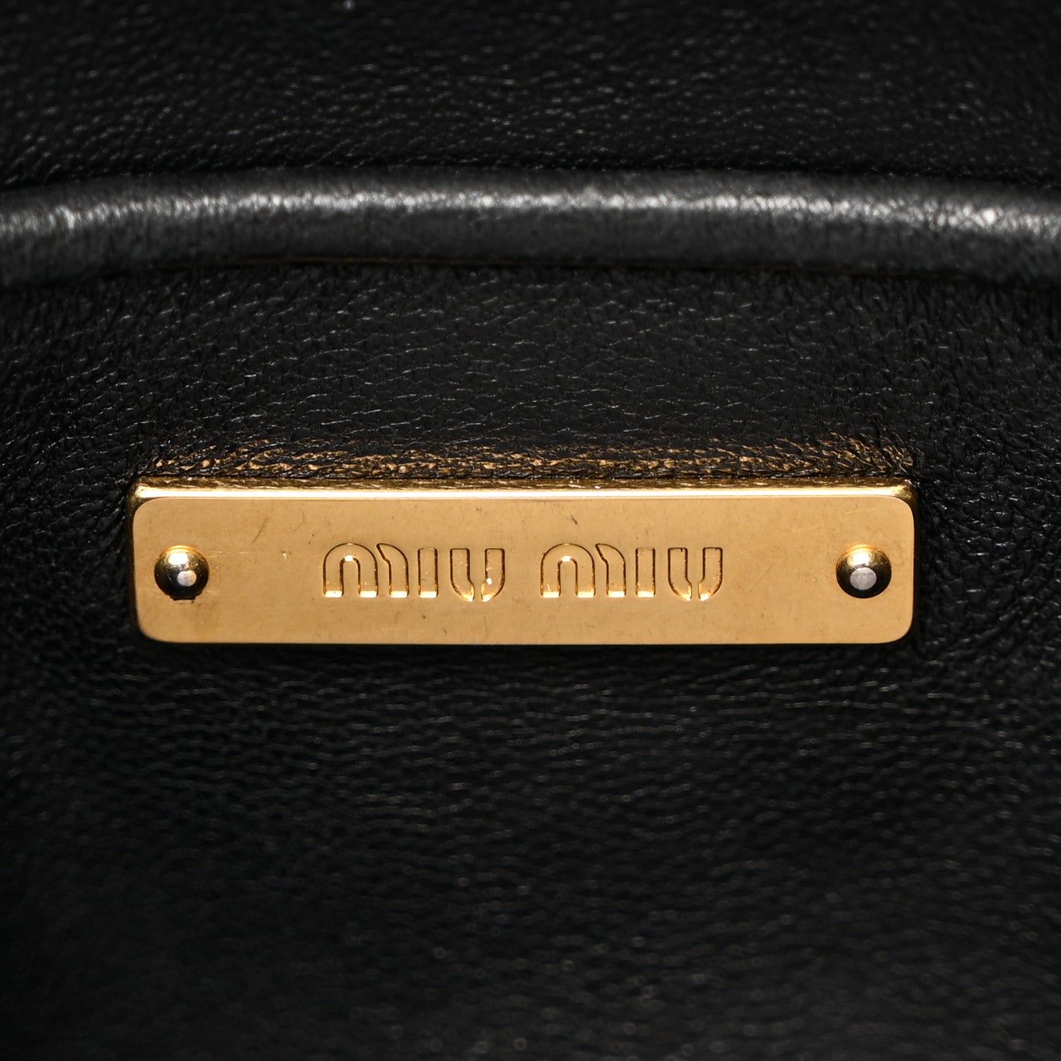 Miu Miu Nappa Matelasse Crossbody Clutch Black 6 of 7