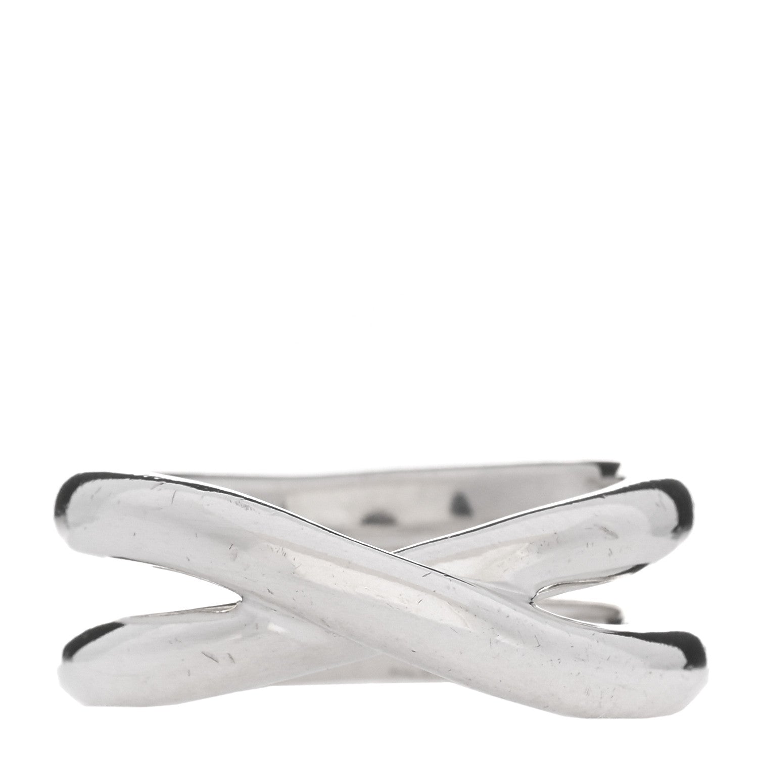 Tiffany Sterling Silver Paloma Picasso Crossover Ring 51 5.75 1 of 4