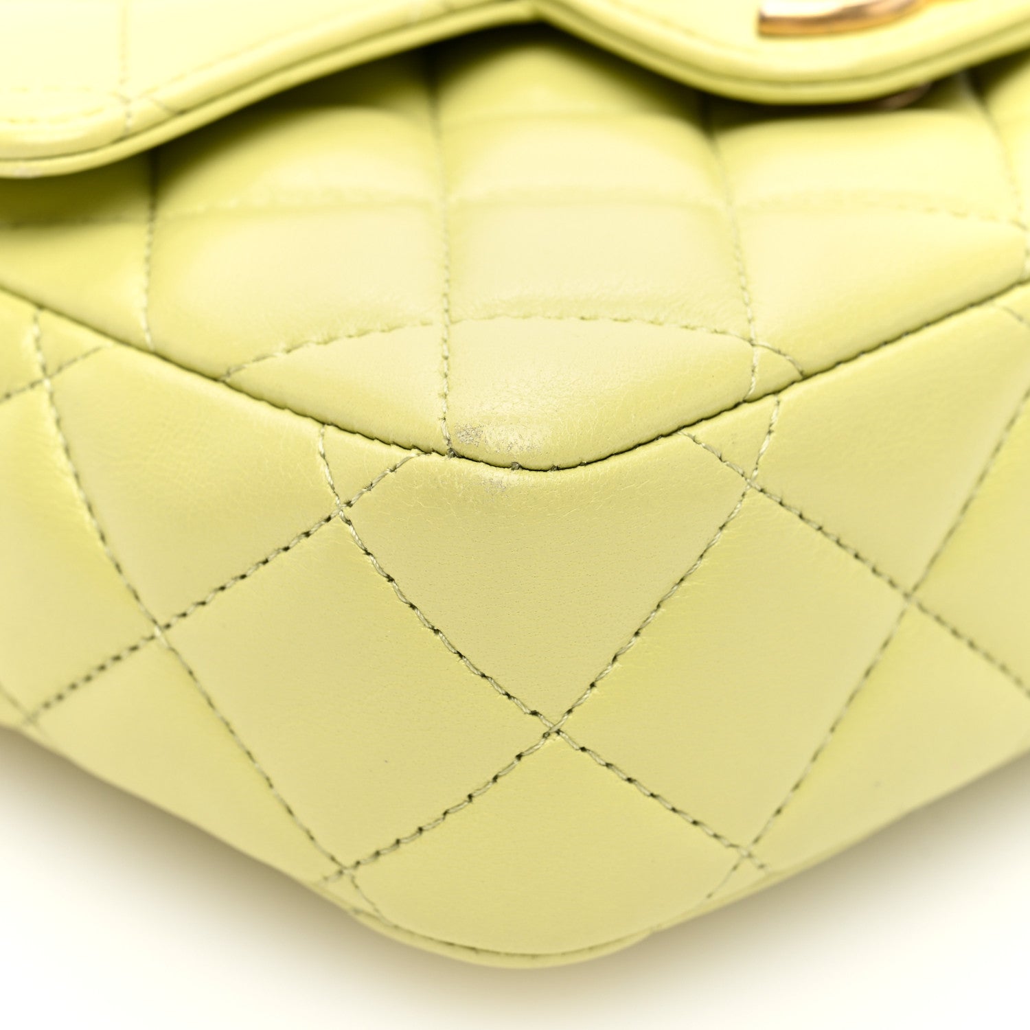 Chanel Lambskin Quilted Casino Chips  Green 9 of 10