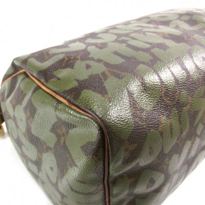 Louis Vuitton Monogram Graffiti Speedy 30 Kaki 5 of 9