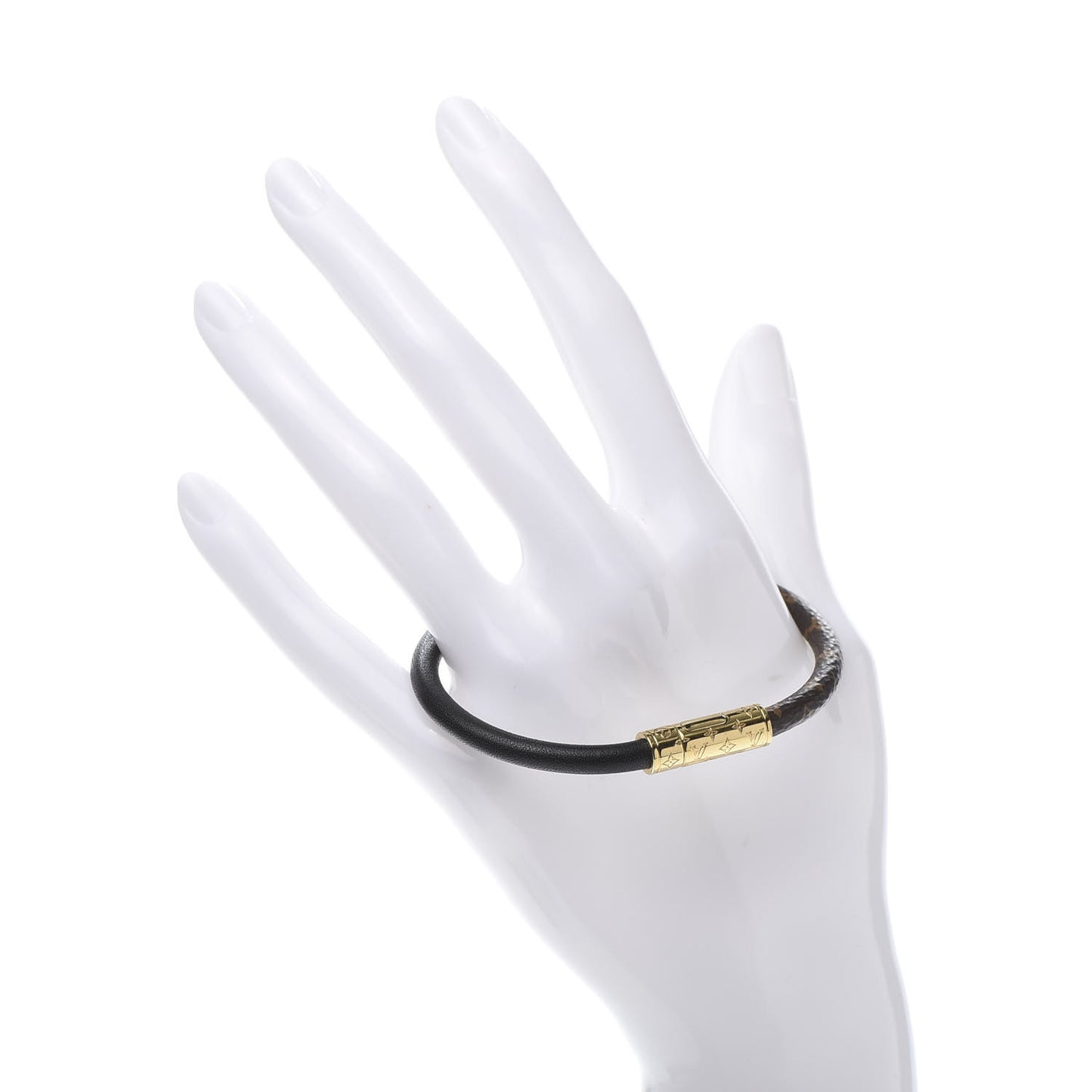 Monogram Daily Confidential Bracelet 17 Black