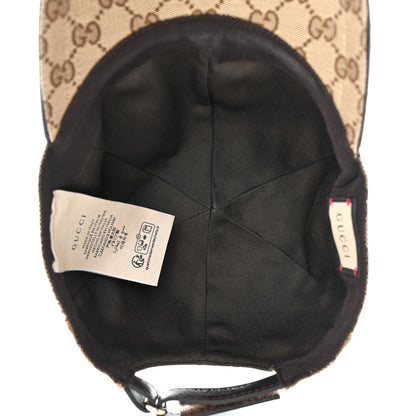 Gucci Monogram Web Baseball Hat M Beige Cocoa 7 of 11