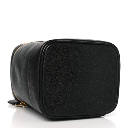 Chanel Caviar Vanity Cosmetic Case Black 4 of 14