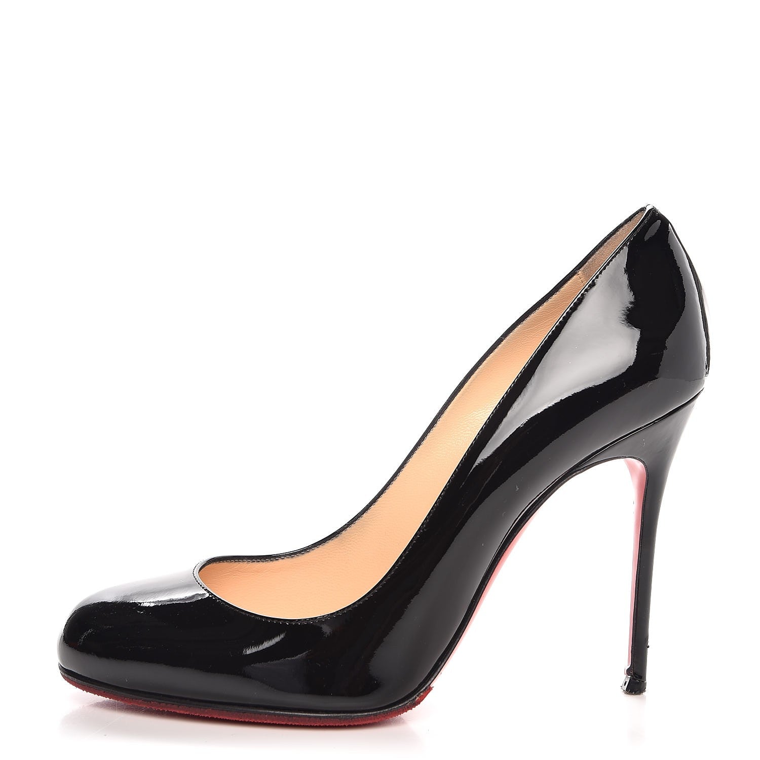 Christian Louboutin Patent Fifi 100 Pumps 39 Black 1 of 12
