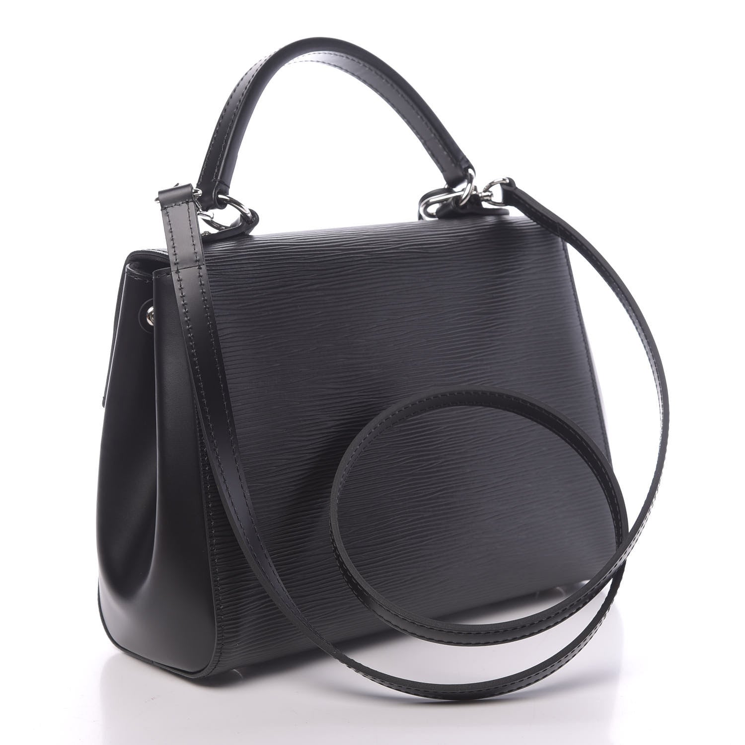Louis Vuitton Epi Cluny BB Black 3 of 10