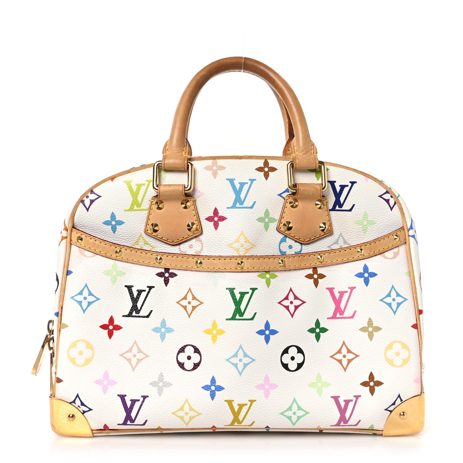 Louis Vuitton Monogram Multicolor Trouville White 1 of 10