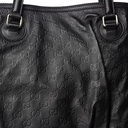 Gucci Guccissima Full Moon Tote Black 10 of 10