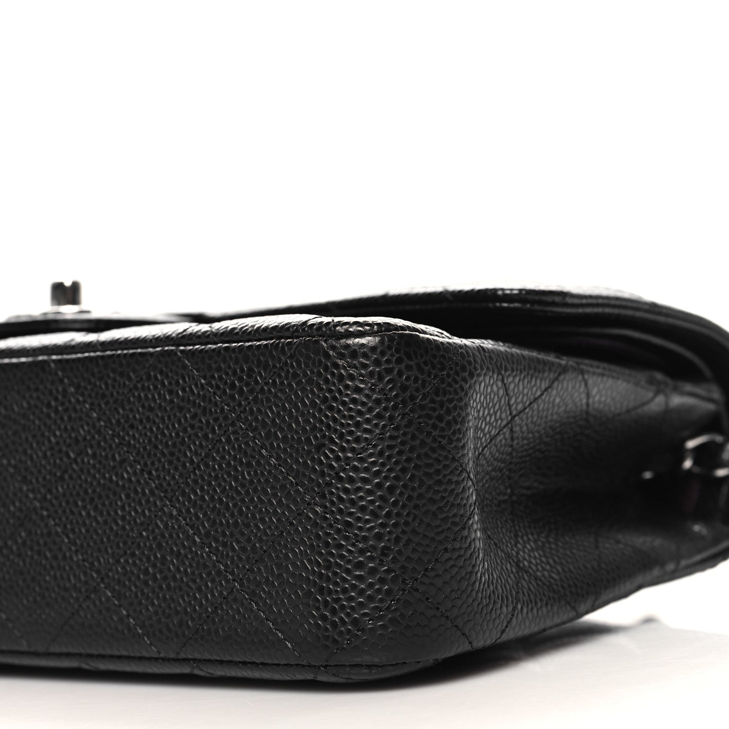Chanel Caviar Quilted Medium Double Flap Black 10 of 10