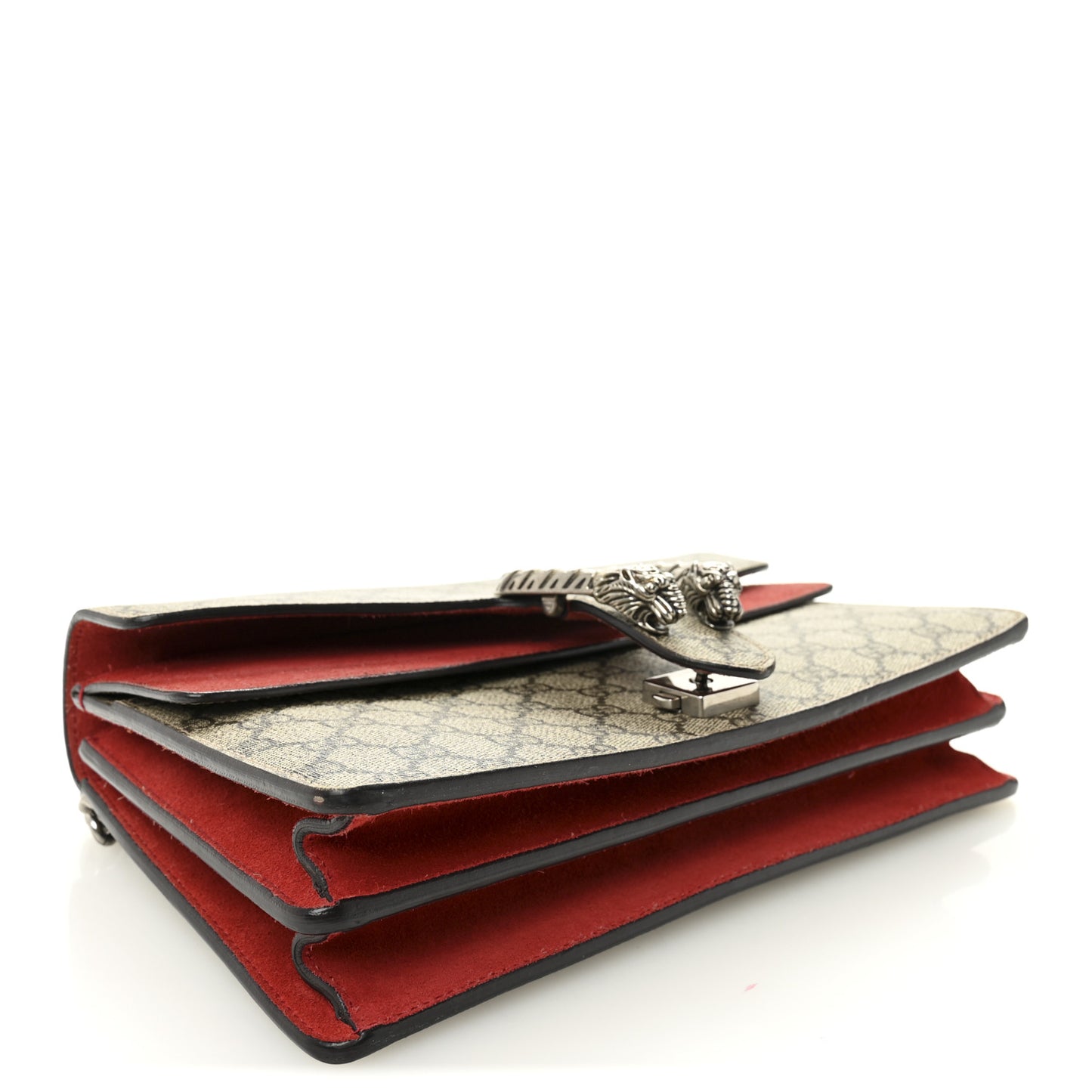 GG Supreme Monogram Small Dionysus Shoulder Bag Red