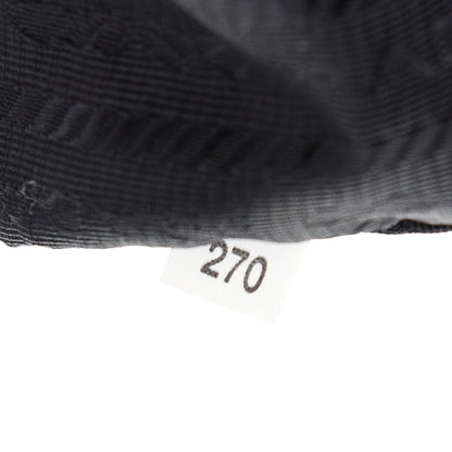 Prada Terry Cloth Mini Re-Edition 2000 Bag Petalo Black 7 of 9