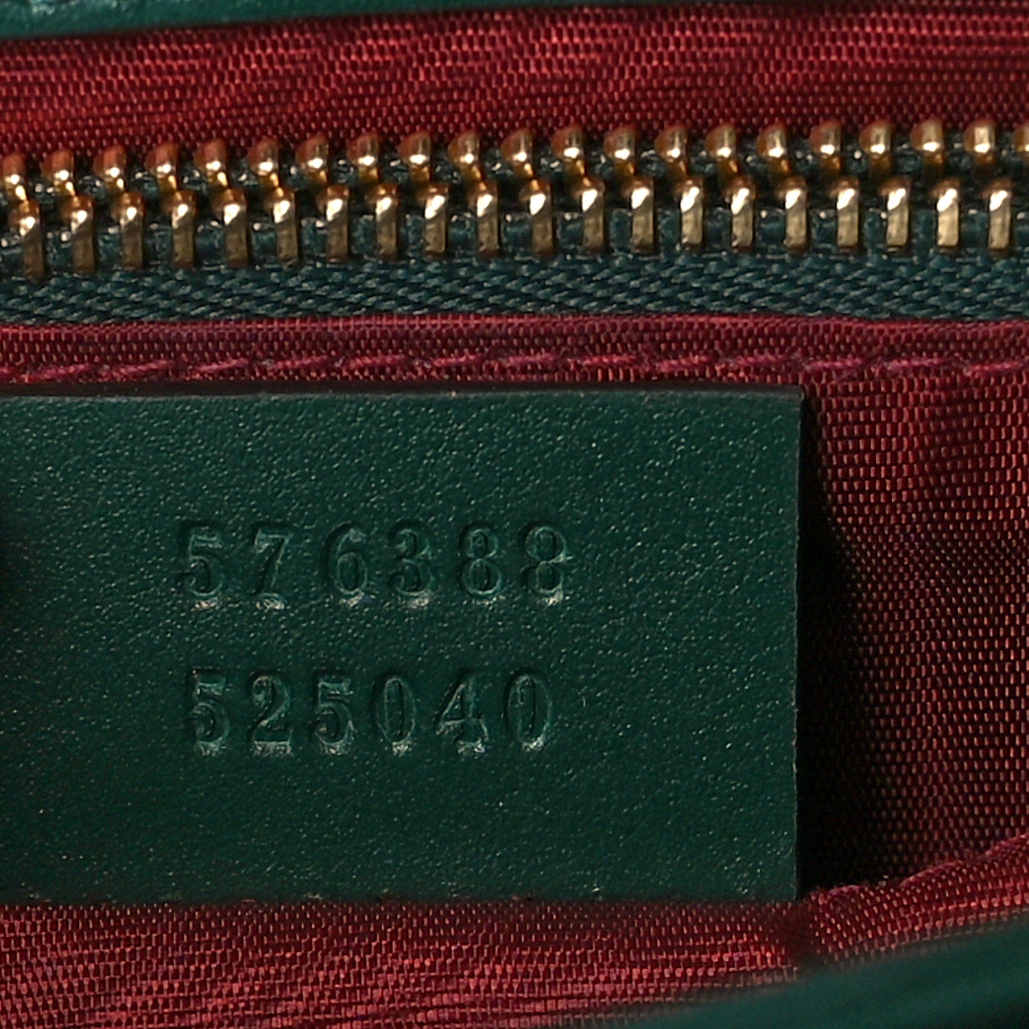 Gucci Grainy Calfskin Small Zumi Shoulder Bag Vintage Green 7 of 12