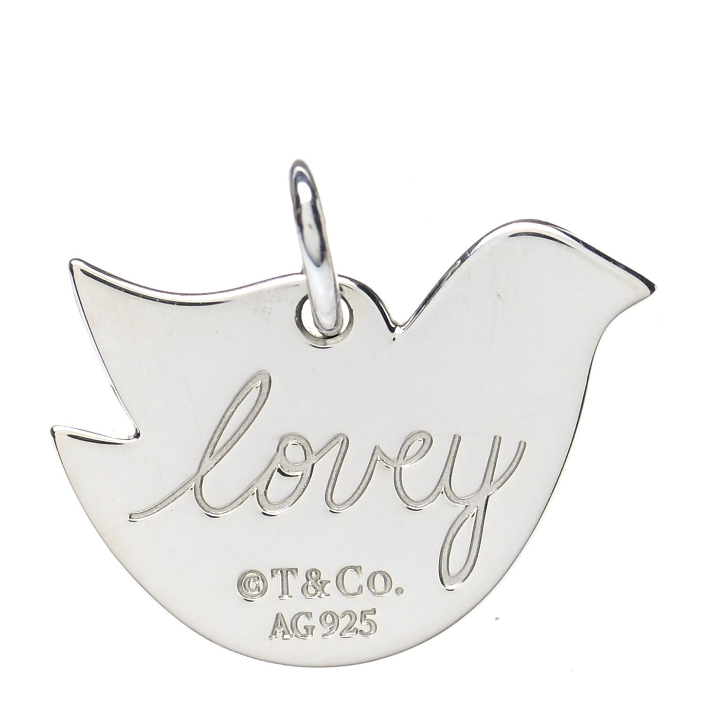 Sterling Silver Lovey Dovey Charm