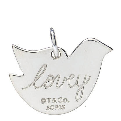 Tiffany Sterling Silver Lovey Dovey Charm 3 of 3