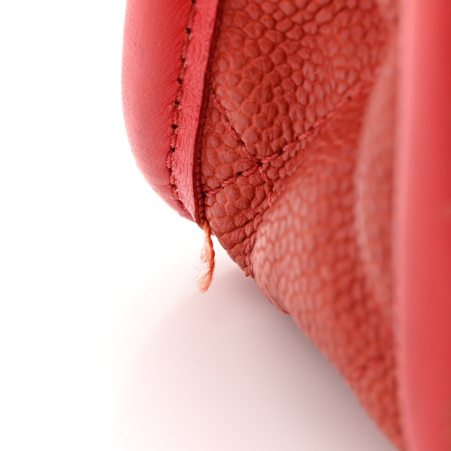 Chanel Caviar Quilted Medium French Riviera Flap Red 14 of 15