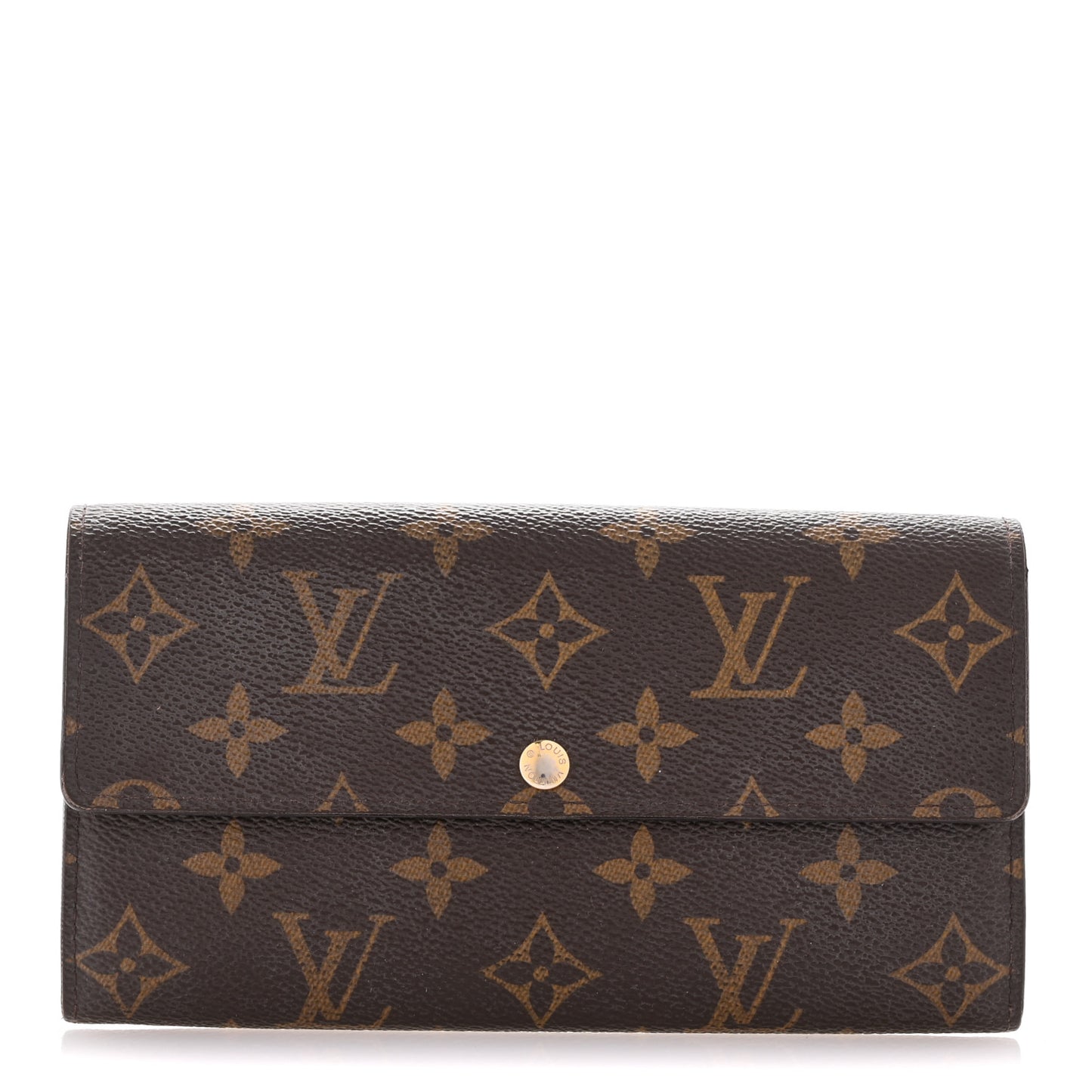 Monogram Fleuri Sarah Wallet Rose