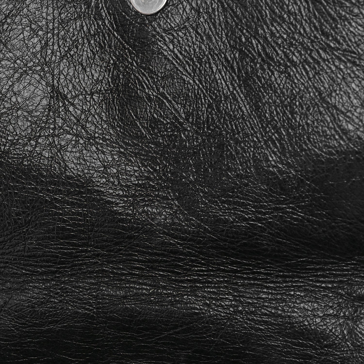 Saint Laurent Crinkled Calfskin Matelasse Monogram Baby Niki Chain Satchel Black 10 of 10