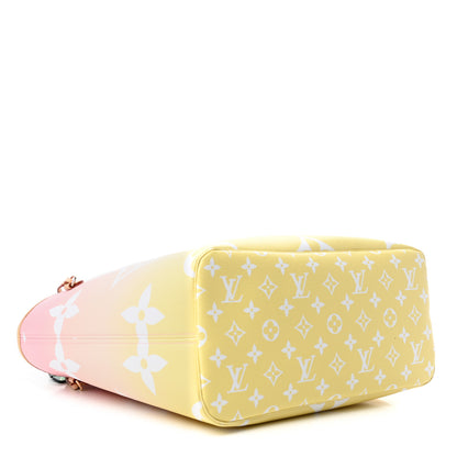 Louis Vuitton Monogram Giant By The Pool Neverfull MM Light Pink 3 of 4