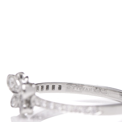 Tiffany Platinum Diamond Enchant Butterfly Ring 53 6.5 5 of 6