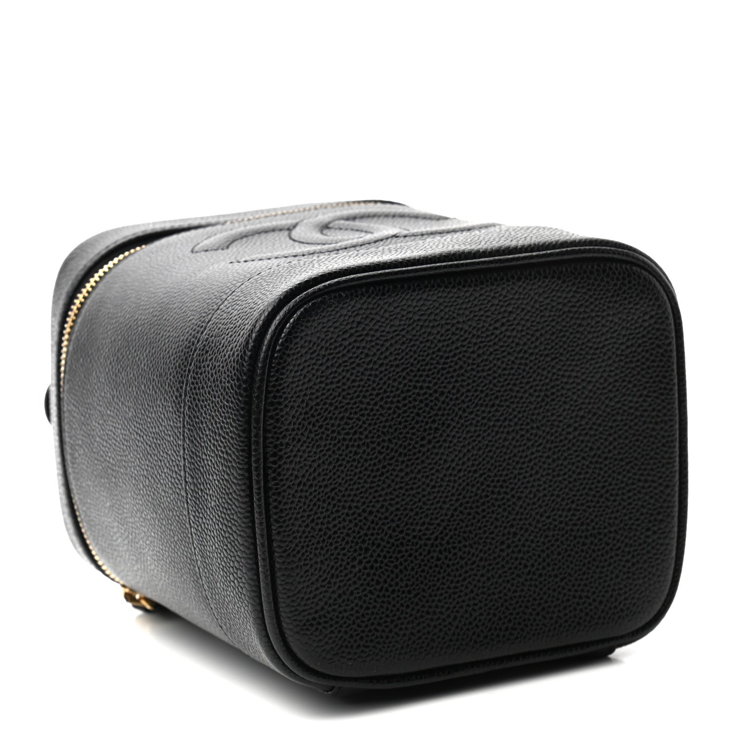 Chanel Caviar Vanity Cosmetic Case Black 4 of 7
