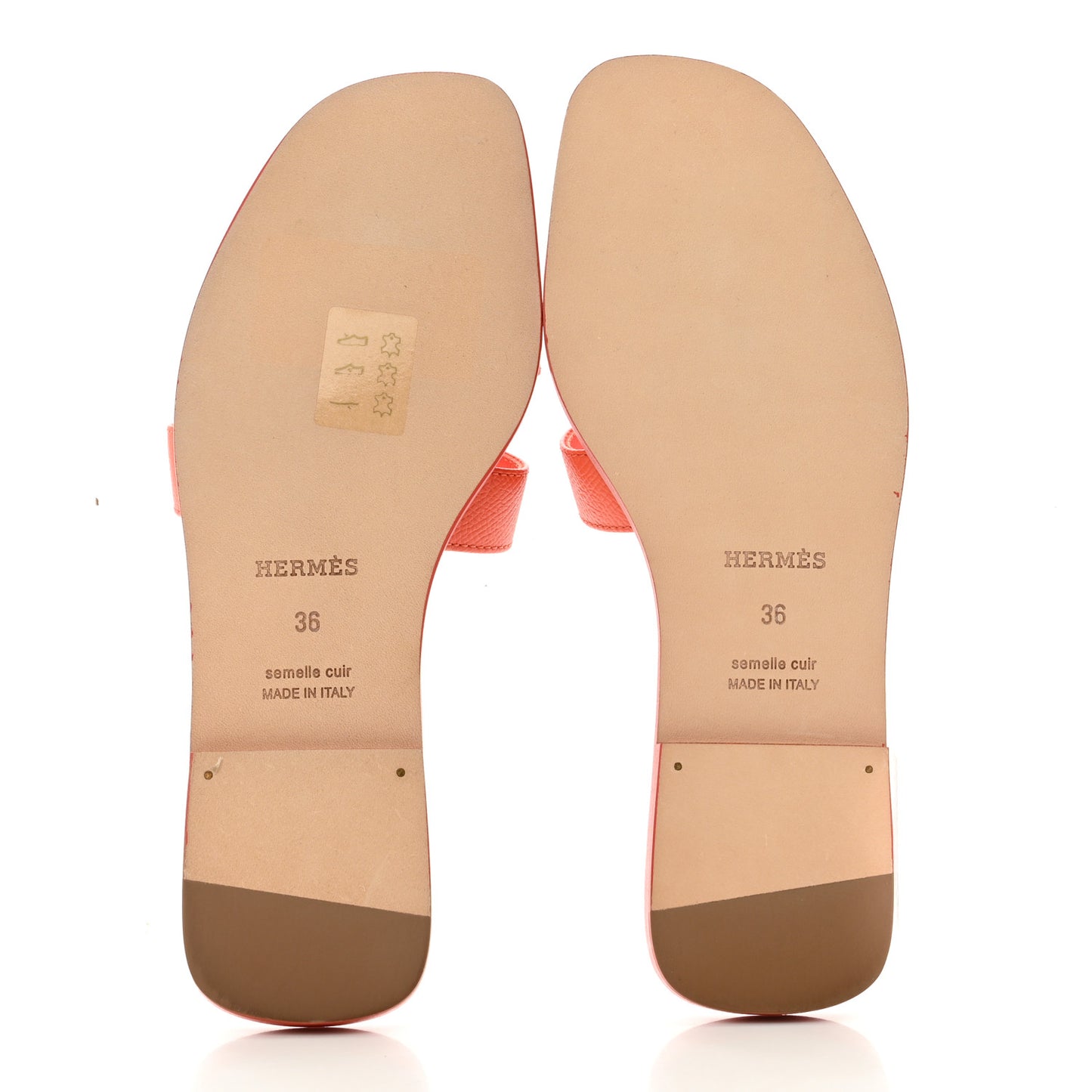 Epsom Oran Sandals 36 Orange Poppy