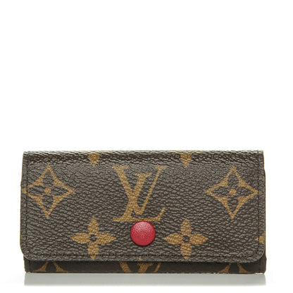 Louis Vuitton Monogram 4 Key Multicles Holder Fuchsia 1 of 7