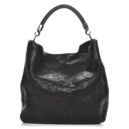 Saint Laurent Sheepskin Large Roady Hobo Black 1 of 12