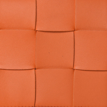 Bottega Veneta Nappa Maxi Intreccio Cassette Bag Burned Orange 10 of 10