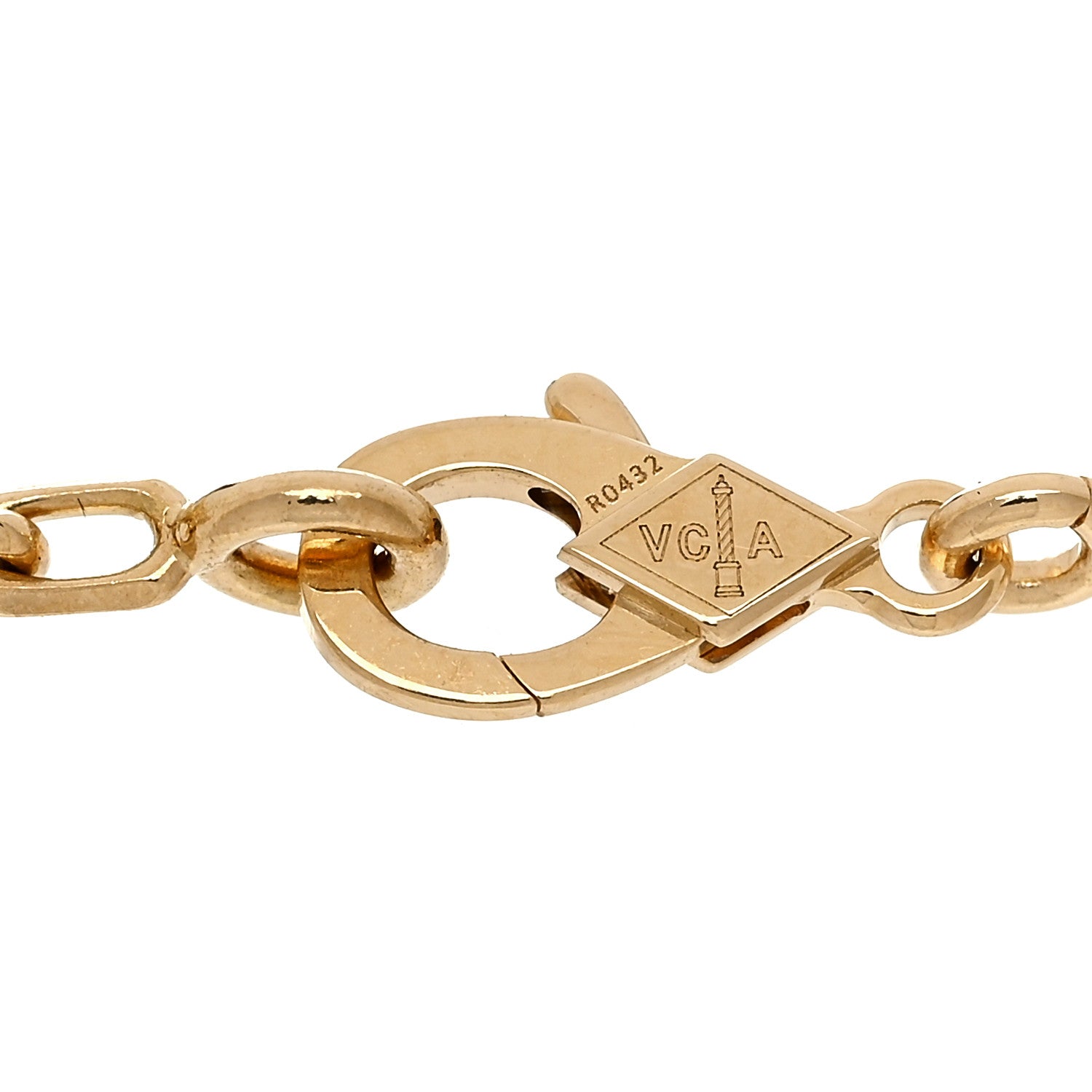 Van Cleef & Arpels 18K Yellow Gold 5 Motifs Vintage Alhambra Bracelet 4 of 5
